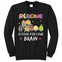 Reading Is Food For Your Brain Childrens Books Sweatshirt