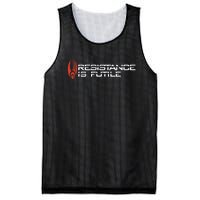 Resistance Is Futile Mesh Reversible Basketball Jersey Tank