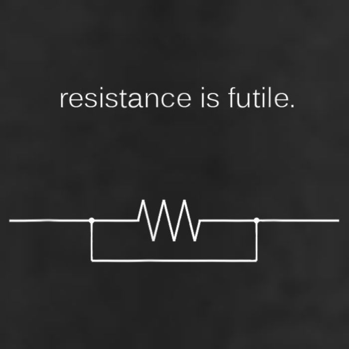 Resistance Is Futile Borg Geek Electronics Engineers Cool Comfort Performance Bucket Hat