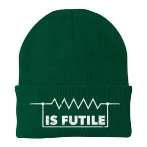 Resistor Is Futile Design Electrical Engineering Resistance Knit Cap Winter Beanie