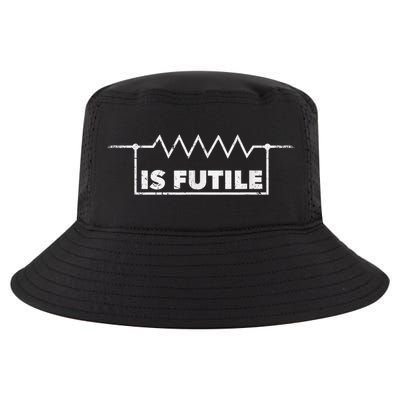 Resistor Is Futile Design Electrical Engineering Resistance Cool Comfort Performance Bucket Hat