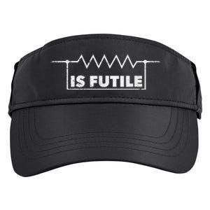 Resistor Is Futile Design Electrical Engineering Resistance Adult Drive Performance Visor