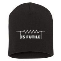 Resistor Is Futile Design Electrical Engineering Resistance Short Acrylic Beanie