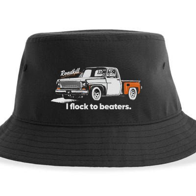 Roadkill I Flock To Beaters Sustainable Bucket Hat