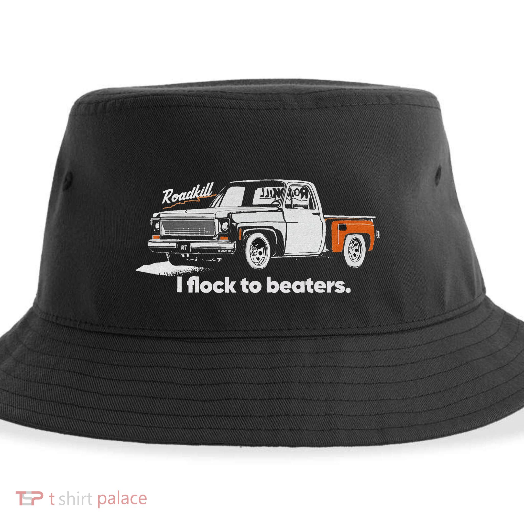 Roadkill I Flock To Beaters Sustainable Bucket Hat