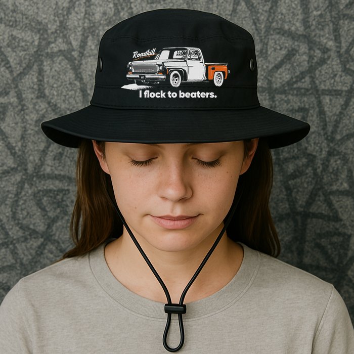 Roadkill I Flock To Beaters Bucket Hat