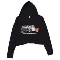 Roadkill I Flock To Beaters Crop Fleece Hoodie