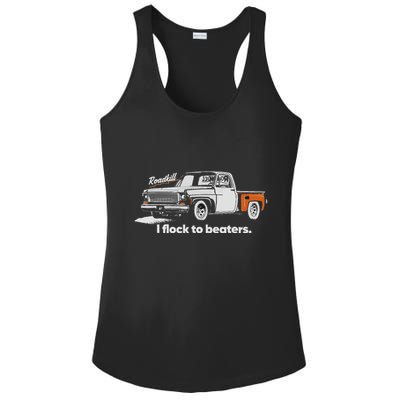 Roadkill I Flock To Beaters Ladies PosiCharge Competitor Racerback Tank