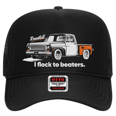 Roadkill I Flock To Beaters Trucker Hat