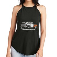 Roadkill I Flock To Beaters Women's Perfect Tri Rocker Tank