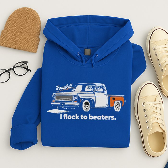 Roadkill I Flock To Beaters Hoodie