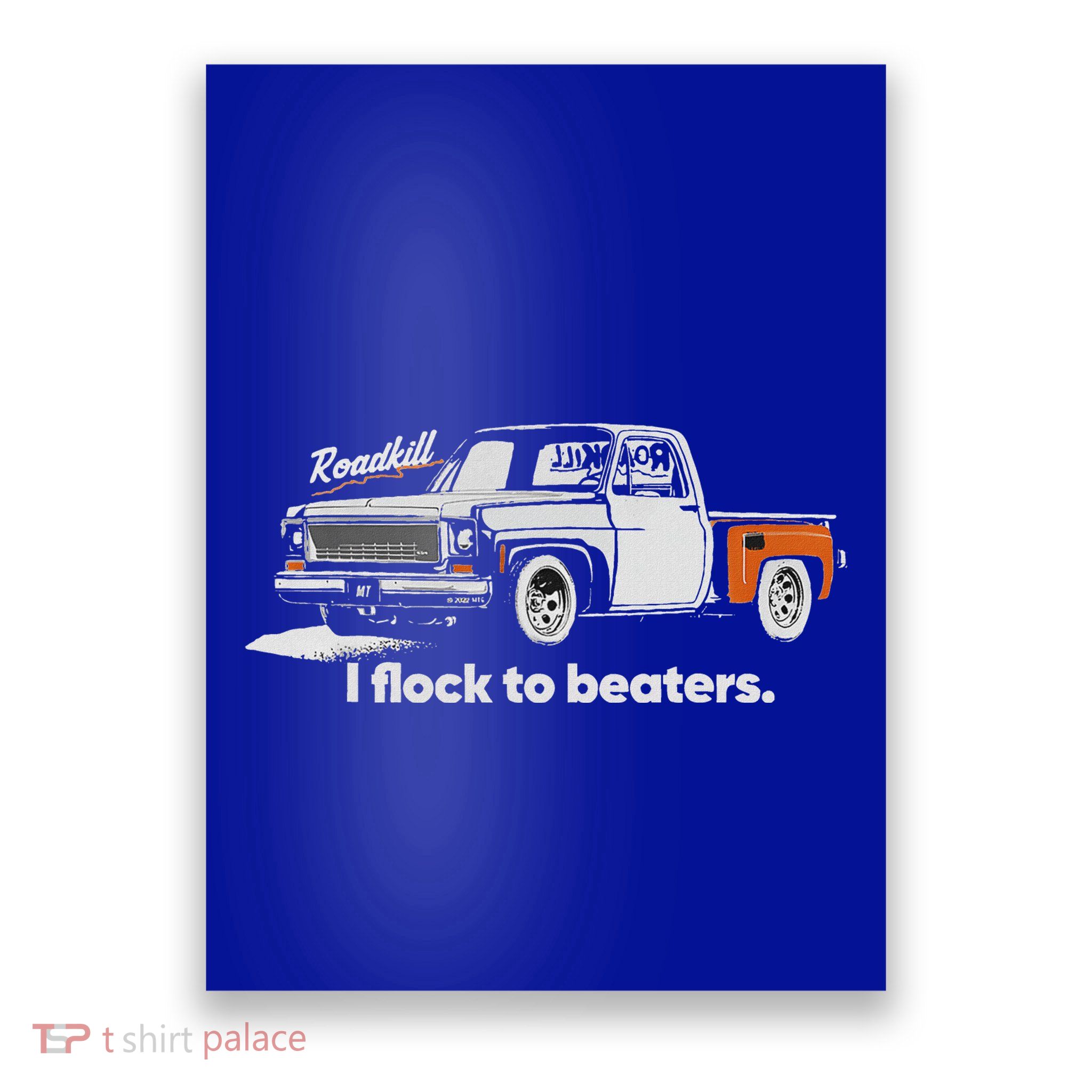 Roadkill I Flock To Beaters Poster