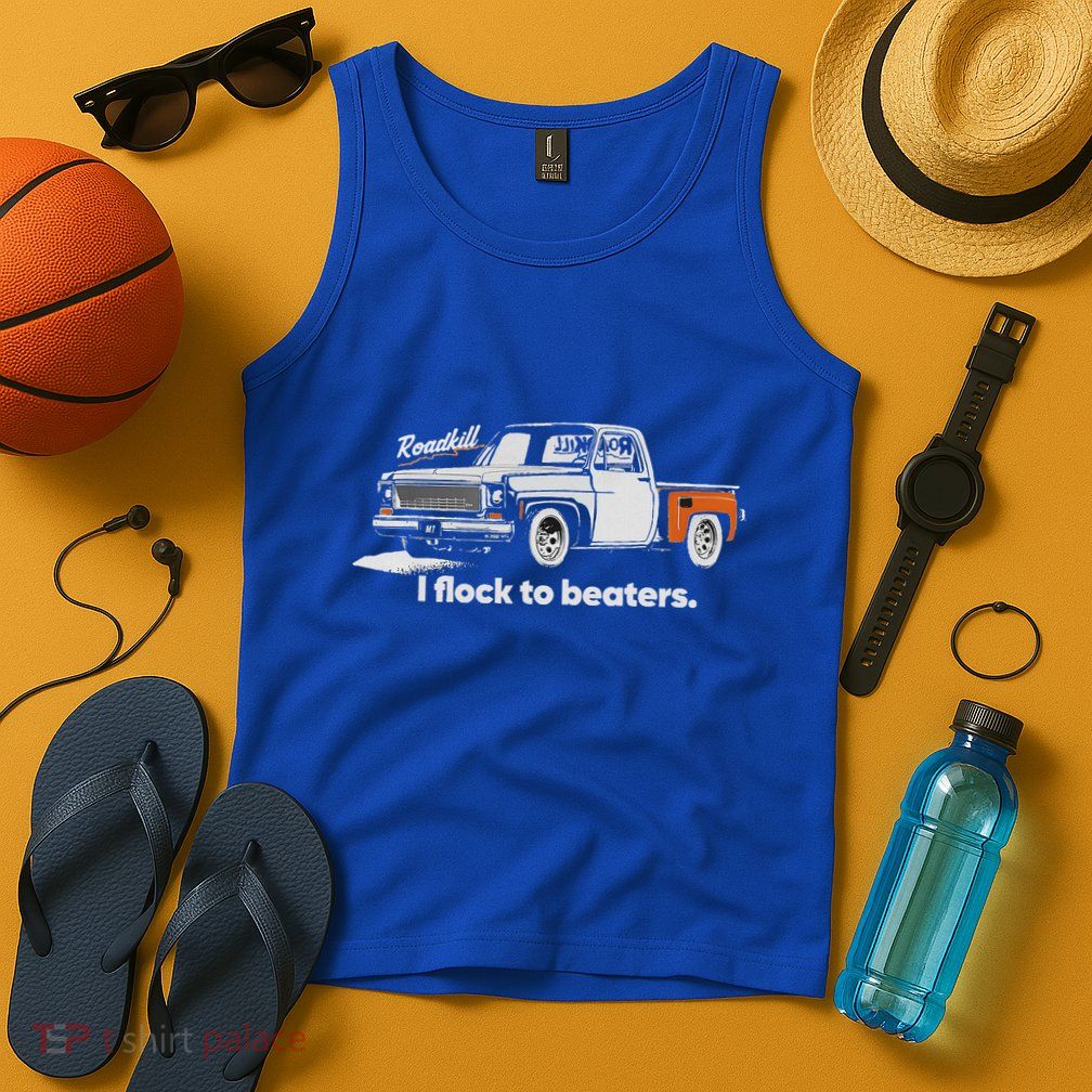 Roadkill I Flock To Beaters Tank Top