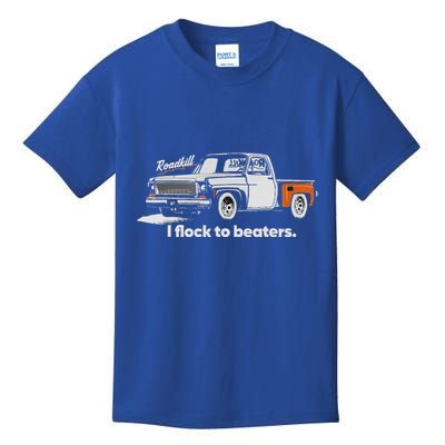 Roadkill I Flock To Beaters Kids T-Shirt