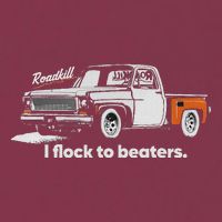 Roadkill I Flock To Beaters 16oz Travel Tumbler