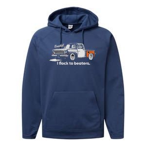 Roadkill I Flock To Beaters Performance Fleece Hoodie