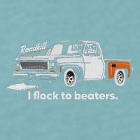 Roadkill I Flock To Beaters Sueded Cloud Jersey T-Shirt