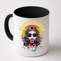 Rizzin Indeed Funny Jesus He Is Rizzin Easter Christian Mug