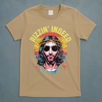 Rizzin Indeed Funny Jesus He Is Rizzin Easter Christian T-Shirt