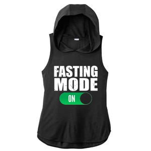 Ramadan Intermittent Fasting Fasting Mode On Gift Ladies PosiCharge Tri-Blend Wicking Draft Hoodie Tank