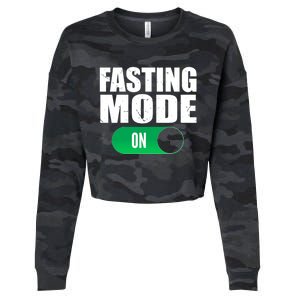 Ramadan Intermittent Fasting Fasting Mode On Gift Cropped Pullover Crew