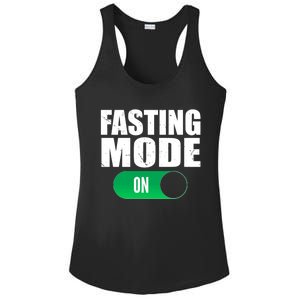 Ramadan Intermittent Fasting Fasting Mode On Gift Ladies PosiCharge Competitor Racerback Tank