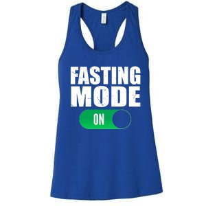 Ramadan Intermittent Fasting Fasting Mode On Gift Women's Racerback Tank