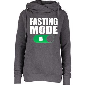 Ramadan Intermittent Fasting Fasting Mode On Gift Womens Funnel Neck Pullover Hood