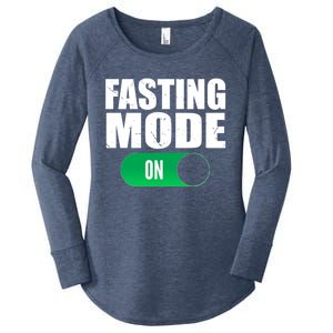 Ramadan Intermittent Fasting Fasting Mode On Gift Women's Perfect Tri Tunic Long Sleeve Shirt