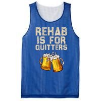 Rehab Is For Quitters Alcohol Rehabilitation Mesh Reversible Basketball Jersey Tank