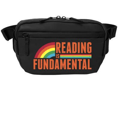 Reading Is Fundamental Retro Rainbow Book Worm Crossbody Pack