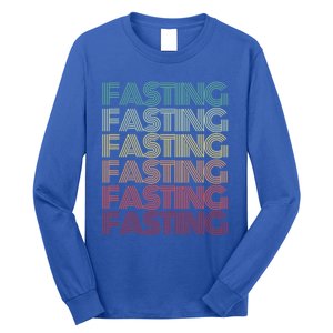 Retro Im Fasting Mode On Autophagy In Progress Ramadan Life Great Gift Long Sleeve Shirt