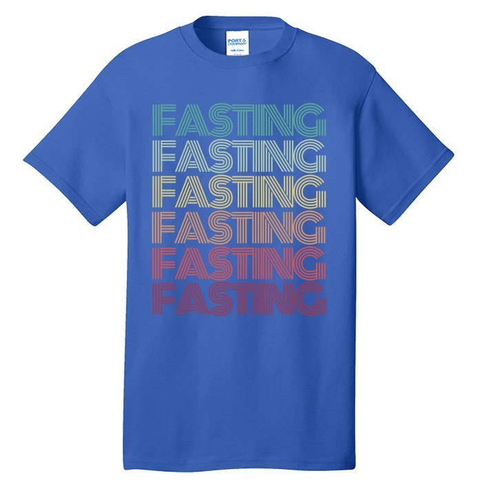 Retro Im Fasting Mode On Autophagy In Progress Ramadan Life Great Gift Tall T-Shirt