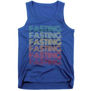 Retro Im Fasting Mode On Autophagy In Progress Ramadan Life Great Gift Tank Top