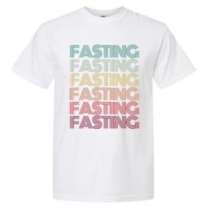 Retro Im Fasting Mode On Autophagy In Progress Ramadan Life Great Gift Garment-Dyed Heavyweight T-Shirt