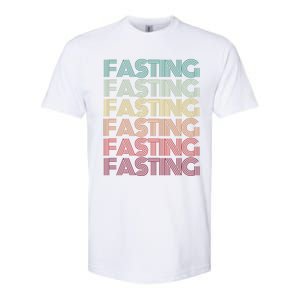 Retro Im Fasting Mode On Autophagy In Progress Ramadan Life Great Gift Softstyle CVC T-Shirt