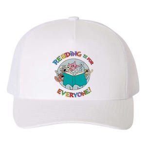 Reading If For Everyone Reading Lover Bookworm Read Across America Reading Day Yupoong Adult 5-Panel Trucker Hat