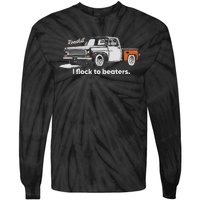 Roadkill I Flock To Beaters Adult Tie-Dye Long Sleeve Shirt