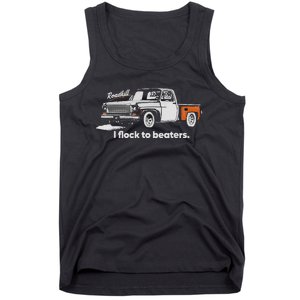 Roadkill I Flock To Beaters Adult Tank Top