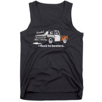 Roadkill I Flock To Beaters Adult Tank Top