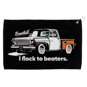 Roadkill I Flock To Beaters Adult Grommeted Golf Towel