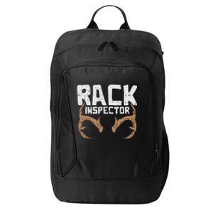 Rack Inspector Funny Deer Elk Buck Bow Hunting Hunter Gift City Backpack