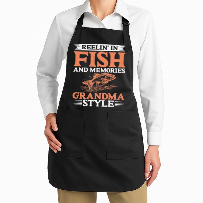 Reelin In Fish And Memories Grandma Style Grandma Fishing Apron