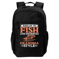 Reelin In Fish And Memories Grandma Style Grandma Fishing Backpack