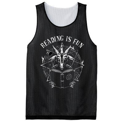 Reading Is Fun Mesh Reversible Basketball Jersey Tank