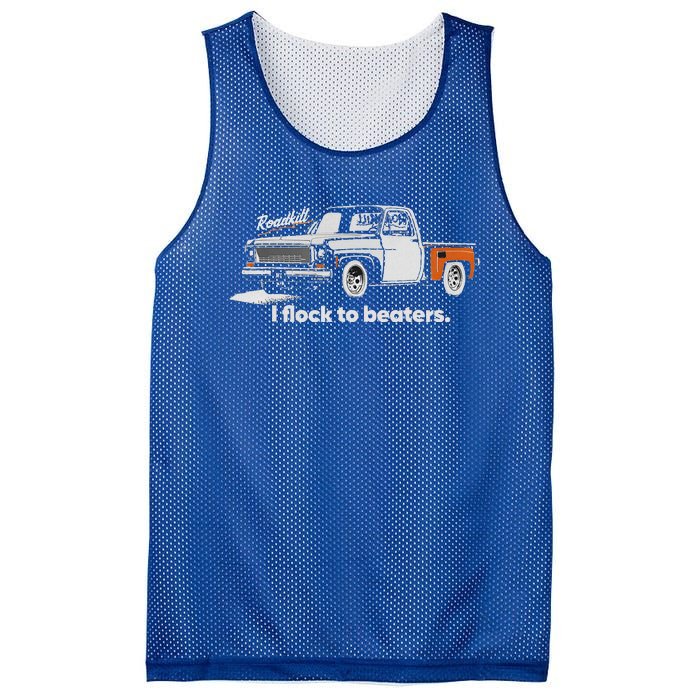 Roadkill I Flock To Beaters Mesh Reversible Basketball Jersey Tank