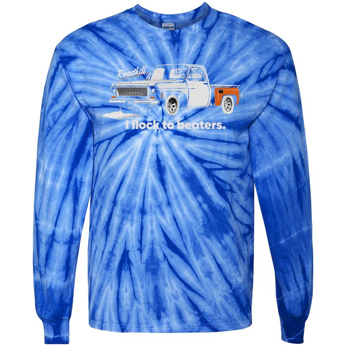 Roadkill I Flock To Beaters Tie-Dye Long Sleeve Shirt