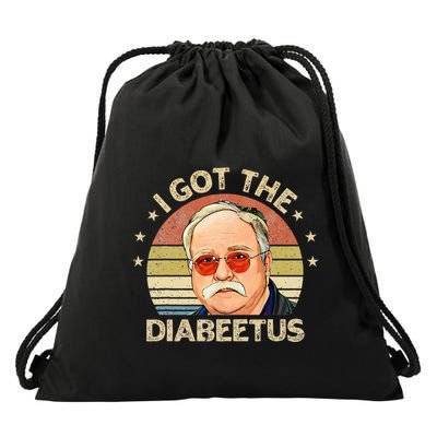 Retro I Got The Diabeetus Funny Diabetes Type 1 2 Awareness Drawstring Bag