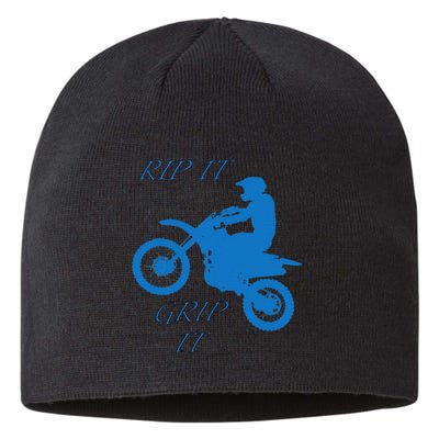 Rip It Grip It Motorcycle Dirt Bike Racing Sustainable Beanie