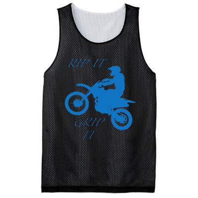 Rip It Grip It Motorcycle Dirt Bike Racing Mesh Reversible Basketball Jersey Tank